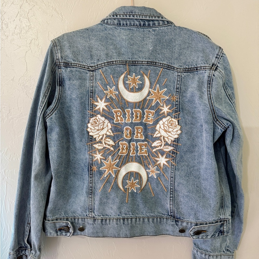 Rue De Seine Ride Or Die Bridal Jacket